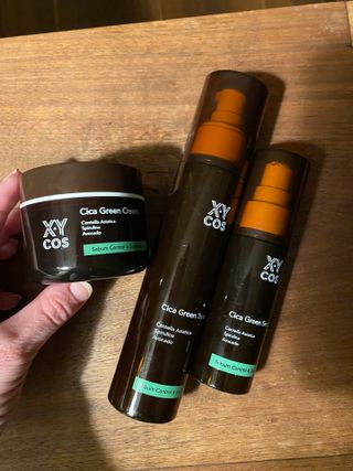Cica Green Line [Toner, Serum, Cream] — 5점을 준 리뷰어가 2021년 9월 올린 사용 사진