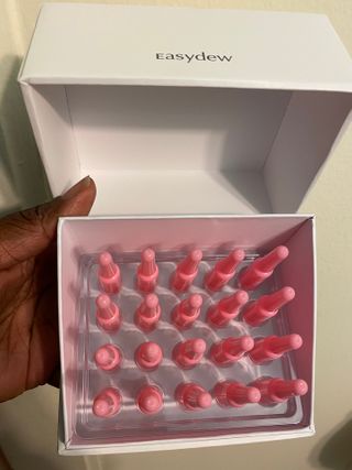 이지듀 리더마 마스터 앰플 1ml x 20 바이알 — 4점을 준 리뷰어가 2021년 2월 올린 사용 사진