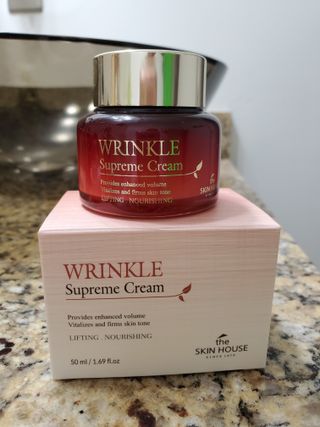 [The Skin House] Wrinkle Supreme Cream — 5점을 준 리뷰어가 2022년 11월 올린 사용 사진
