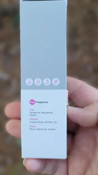 라비엘 RAVIEL 코지 퍼퓸 헤어 &amp; 바디 미스트 스프레이 2.7 fl oz(80ml), 릴리 머스크/튜브 로즈 — 2점을 준 리뷰어가 2022년 8월 올린 사용 사진