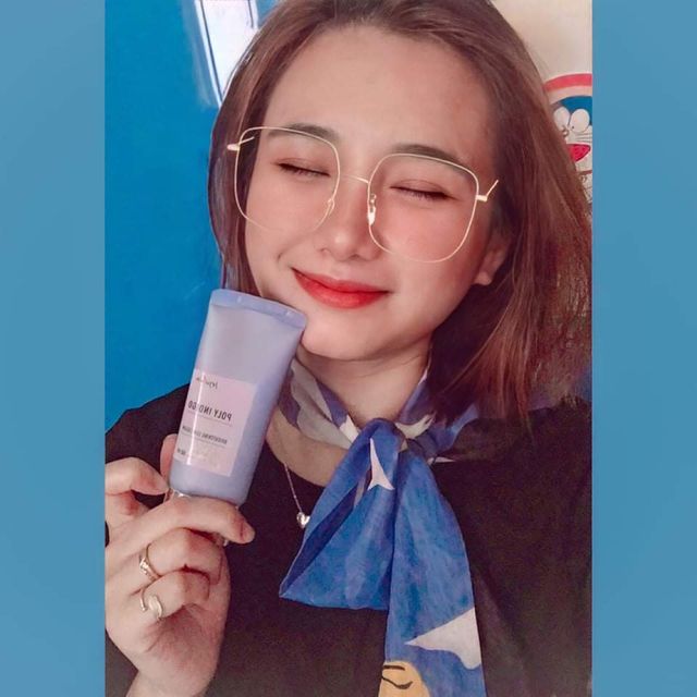 폴리인디고 브라이트닝 선크림 리뷰 사진
