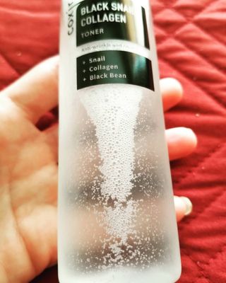 [Coxir] Black Snail Collagen Toner — 5점을 준 리뷰어가 2021년 11월 올린 사용 사진