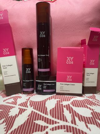 Pink Collagen Line [Toner, Serum, Cream] — 5점을 준 리뷰어가 2021년 10월 올린 사용 사진