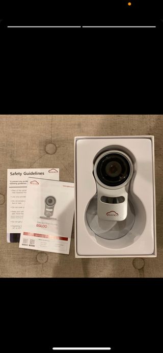 온습도 모니터와 스마트 리모컨이 탑재된 EGLOO cam S4 1080P Wi-Fi 스마트 카메라 — 5점을 준 리뷰어가 2021년 6월 올린 사용 사진