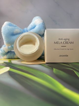 Jutanhak 안티에이징 멜라 크림 50ml / 1.69oz 잡티 &amp; 다크 스팟 케어 하이드레이팅 크림 — 4점을 준 리뷰어가 2023년 7월 올린 사용 사진