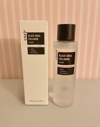 [Coxir] Black Snail Collagen Toner — 4점을 준 리뷰어가 2021년 11월 올린 사용 사진