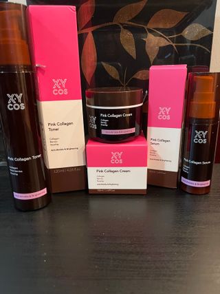 Pink Collagen Line [Toner, Serum, Cream] — 3점을 준 리뷰어가 2021년 9월 올린 사용 사진
