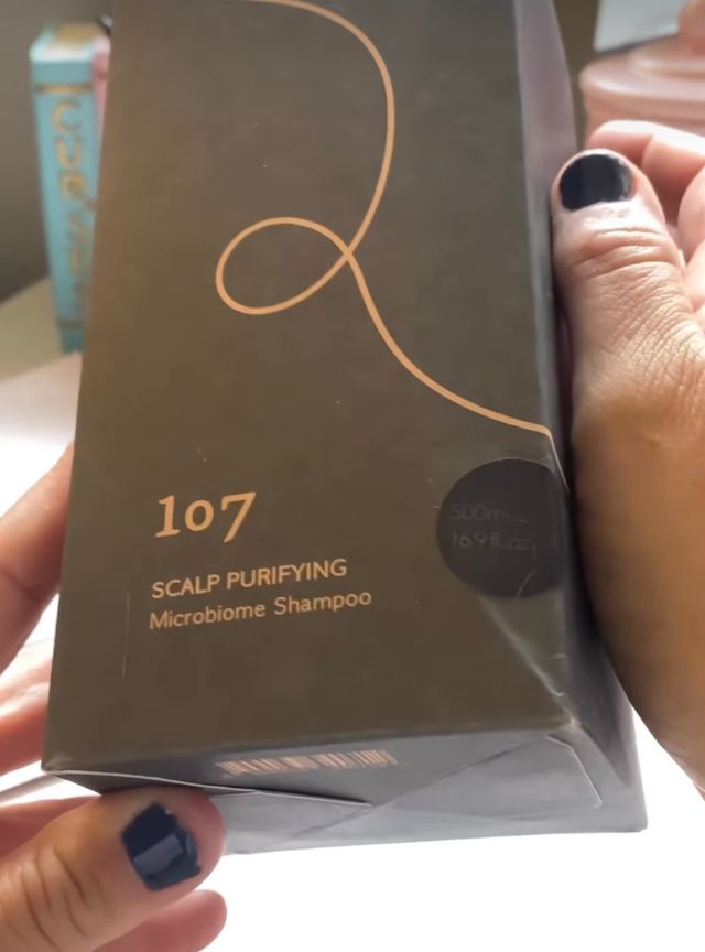 107 SCAP PURIFYING Microbiome Shampoo 500ml 16.9 fl oz 리뷰 사진
