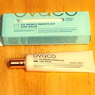 오바코 ovaco eye wrinkle smooth out serum — 5점을 준 리뷰어가 2022년 1월 올린 사용 사진