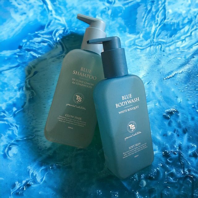 TS 블루에디션(샴푸200ml+바디워시200ml SET) 리뷰 사진