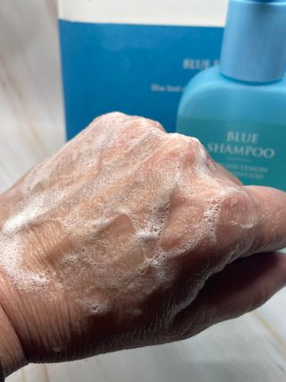 TS 블루에디션(샴푸200ml+바디워시200ml SET) — 3.5점을 준 리뷰어가 2023년 6월 올린 사용 사진