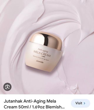 Jutanhak 안티에이징 멜라 크림 50ml / 1.69oz 잡티 &amp; 다크 스팟 케어 하이드레이팅 크림 — 1점을 준 리뷰어가 2023년 11월 올린 사용 사진
