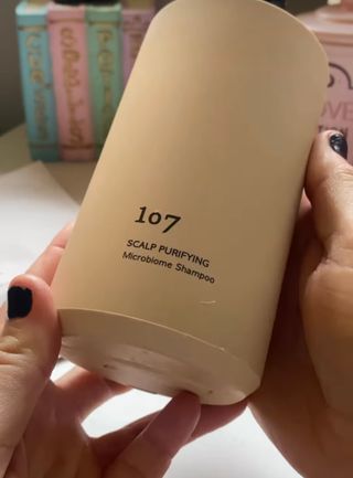 107 SCAP PURIFYING Microbiome Shampoo 500ml 16.9 fl oz — 5점을 준 리뷰어가 2023년 11월 올린 사용 사진