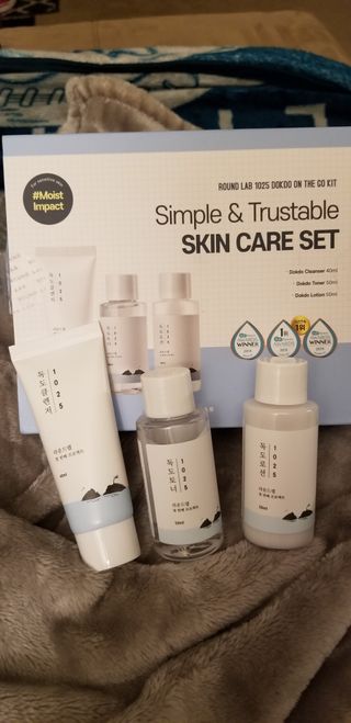 ROUND LAB 1025 DOKDO ON THE GO KIT — 4점을 준 리뷰어가 2021년 1월 올린 사용 사진