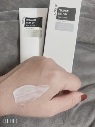 [Coxir] Ceramide Daily UV Sun Block — 5점을 준 리뷰어가 2022년 7월 올린 사용 사진