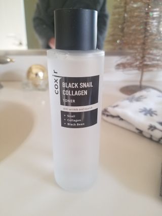 [Coxir] Black Snail Collagen Toner — 5점을 준 리뷰어가 2021년 12월 올린 사용 사진