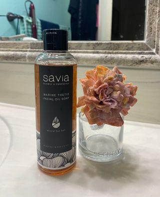 오바코 SAVIA MARINE THETIS FACIAL OIL SOAP — 5점을 준 리뷰어가 2022년 2월 올린 사용 사진