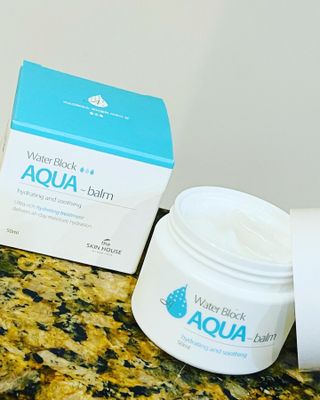 [THE SKIN HOUSE] Water Block Aqua Balm — 5점을 준 리뷰어가 2022년 4월 올린 사용 사진