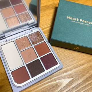 하트퍼센트 Heart Percent Dote on Mood Eye Palette VERMILION FACET — 5점을 준 리뷰어가 2021년 11월 올린 사용 사진