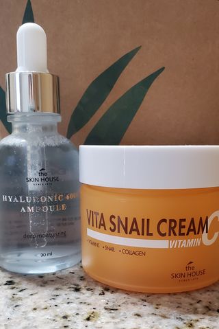 Vita Snail Cream + Hyaluronic 6000 ampoule — 3점을 준 리뷰어가 2021년 8월 올린 사용 사진