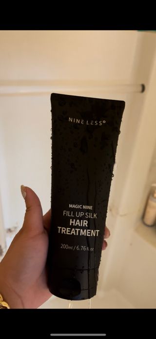 나인레스 매지나인 필 업 실크 트리트먼트 200ml 6.76 fl. 온스 유형에 남겨 — 5점을 준 리뷰어가 2022년 2월 올린 사용 사진