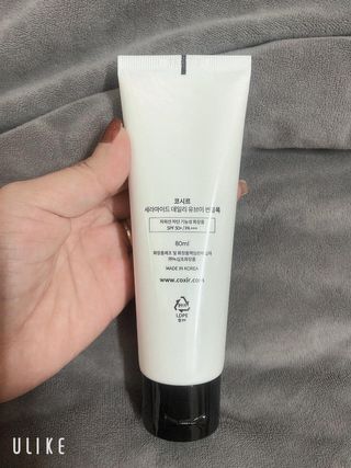 [Coxir] Ceramide Daily UV Sun Block — 5점을 준 리뷰어가 2022년 7월 올린 사용 사진