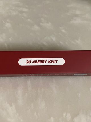 rom&amp;nd ZERO VELVET TINT가을 니트 BERRY KNIT — 5점을 준 리뷰어가 2021년 9월 올린 사용 사진