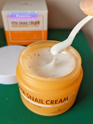 [THE SKIN HOUSE] Vita Snail Cream — 4.5점을 준 리뷰어가 2022년 11월 올린 사용 사진