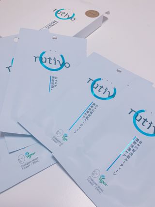 루티보 착감 마스크 팩 세트 (5p+7P/+1P) — 4점을 준 리뷰어가 2023년 1월 올린 사용 사진