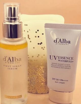 구매평용[dAlba] Exclusive duo - Italian White Truffle First Spray Serum  + Double Serum & Cream — 4.5점을 준 리뷰어가 2025년 1월 올린 사용 사진