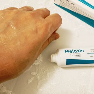 Melaxin 멜락신 TX 크림 50ml — 4.5점을 준 리뷰어가 2023년 5월 올린 사용 사진