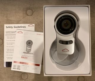 온습도 모니터와 스마트 리모컨이 탑재된 EGLOO cam S4 1080P Wi-Fi 스마트 카메라 — 5점을 준 리뷰어가 2021년 6월 올린 사용 사진