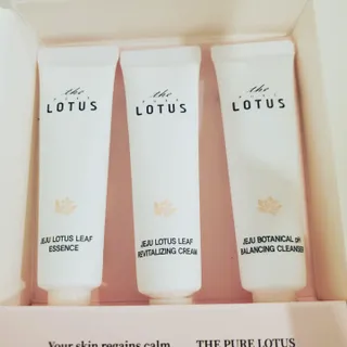 더 퓨어 로터스 제주 식물 선크림 / 제주 연잎 &amp; 동백 미스트 / 순수한 연꽃 어메니티 세트 — 5점을 준 리뷰어가 2022년 12월 올린 사용 사진