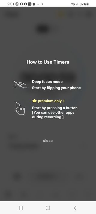 도트타이머 Metaverse time management app, Dote Timer ⏲️ 1 premium lifetime pass, 10 one-year subscriptions — 5점을 준 리뷰어가 2023년 9월 올린 사용 사진