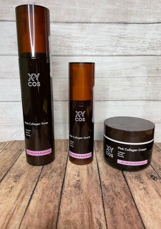 Pink Collagen Line [Toner, Serum, Cream] — 4점을 준 리뷰어가 2021년 10월 올린 사용 사진