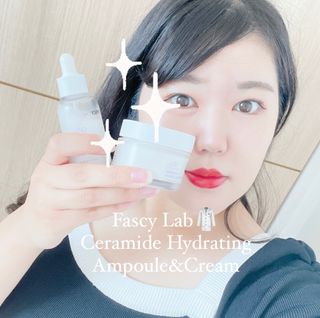 JAPAN_파시랩 세라마이드 하이드레이팅 앰플 크림 2종 세트 — 5점을 준 리뷰어가 2021년 9월 올린 사용 사진