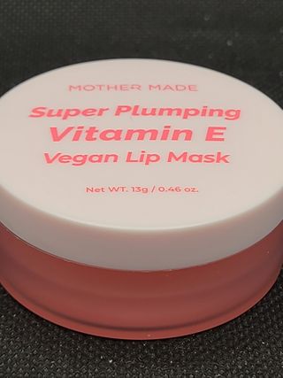 마더메이드 [어머니 만든] 슈퍼 플럼 핑 Vit E 비건 립 마스크 _E — 5점을 준 리뷰어가 2021년 2월 올린 사용 사진