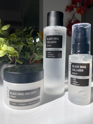 Black Snail Collagen Trio Set [Toner, Serum and Cream] — 5점을 준 리뷰어가 2021년 9월 올린 사용 사진