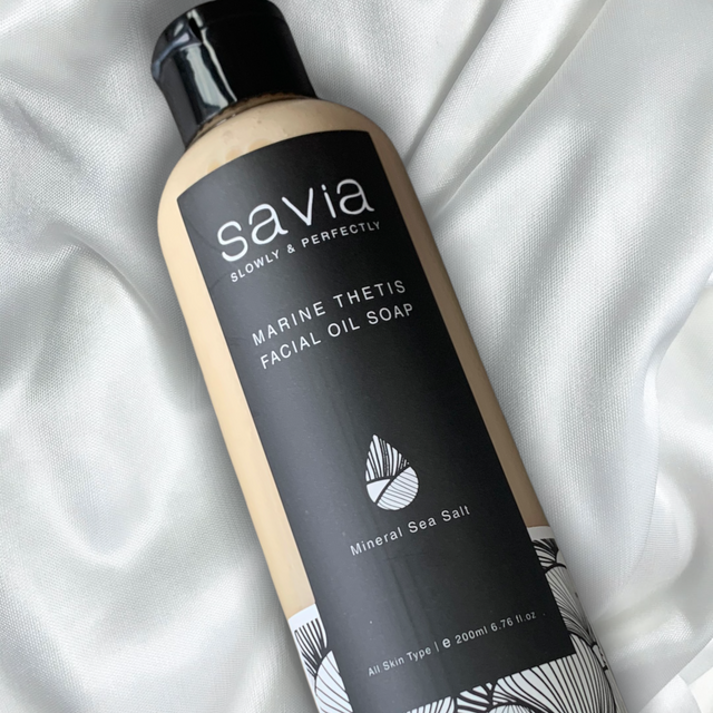 SAVIA MARINE THETIS FACIAL OIL SOAP 리뷰 사진