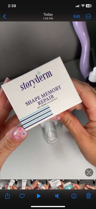 [스토리덤] 타임머신 하이알 1000 30ml + 쉐이프 메모리 리페어 크림 50ml — 5점을 준 리뷰어가 2023년 8월 올린 사용 사진