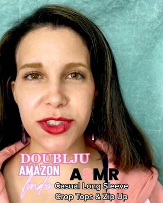 DOUBLJU Womens 캐주얼 긴팔 자르기 탑 지퍼 업 후드 티 스웨터 플러스 사이즈 — 5점을 준 리뷰어가 2022년 12월 올린 사용 사진