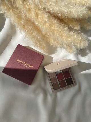 하트퍼센트 Heart Percent Dote on Mood Eye Palette CHERRY-LIKE FACETS — 5점을 준 리뷰어가 2021년 11월 올린 사용 사진