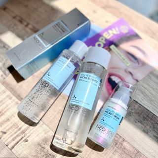 네오젠 더마로지 리얼퍼먼트 마이크로 세트 (토너 150ml, 에센스 150ml, 세럼 30ml, 미스트 115ml) — 5점을 준 리뷰어가 2022년 7월 올린 사용 사진