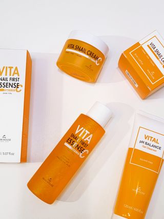 Vita Snail Trio Set [First Essence, Cream, Gel Cleanser] — 5점을 준 리뷰어가 2021년 8월 올린 사용 사진