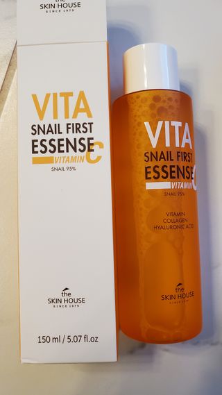 Vita Snail Trio Set [First Essence, Cream, Gel Cleanser] — 5점을 준 리뷰어가 2021년 9월 올린 사용 사진
