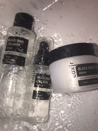 Black Snail Collagen Trio Set [Toner, Serum and Cream] — 5점을 준 리뷰어가 2021년 9월 올린 사용 사진