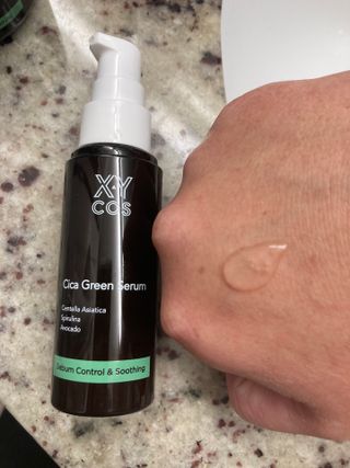 Cica Green Line [Toner, Serum, Cream] — 3점을 준 리뷰어가 2021년 9월 올린 사용 사진