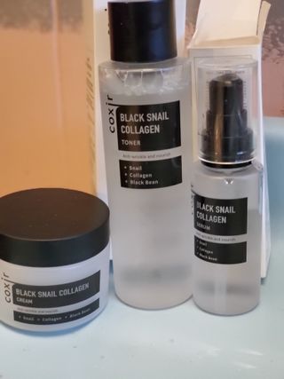 Black Snail Collagen Trio Set [Toner, Serum and Cream] — 5점을 준 리뷰어가 2021년 10월 올린 사용 사진