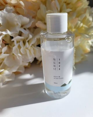 라운드 랩 1025 독도 토너 100ml — 5점을 준 리뷰어가 2021년 2월 올린 사용 사진