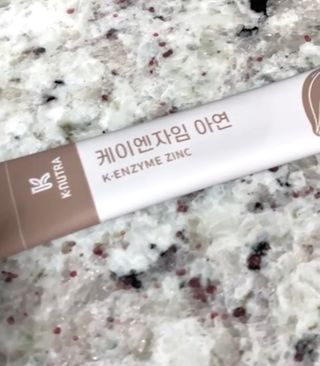 [쿠누트라] K・ENZYME 아연 카카오/3gx30 파우더 스틱 — 5점을 준 리뷰어가 2022년 7월 올린 사용 사진